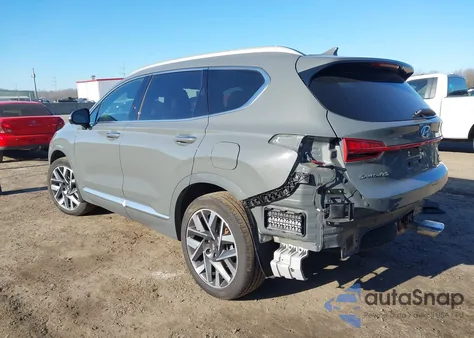 2023 Hyundai Santa Fe Calligraphy from USA, damaged, VIN 5NMS54AL0PH578829